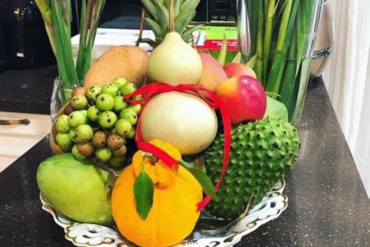 Mâm ngũ quả miền Nam