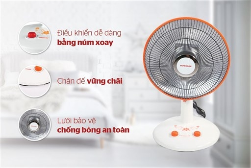 Quạt sưởi halogen là gì? Có nên dùng quạt sưởi halogen vào mùa đông hay không? - Hình 5