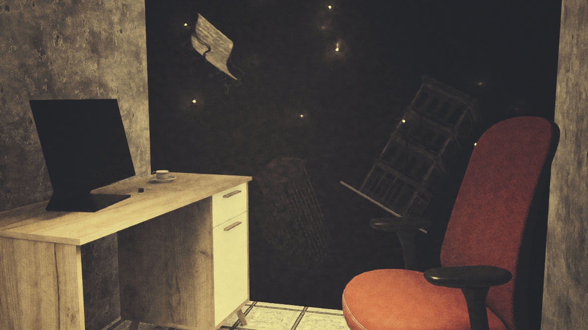 The Backrooms là những căn phòng với ánh sáng và màu sắc u ám