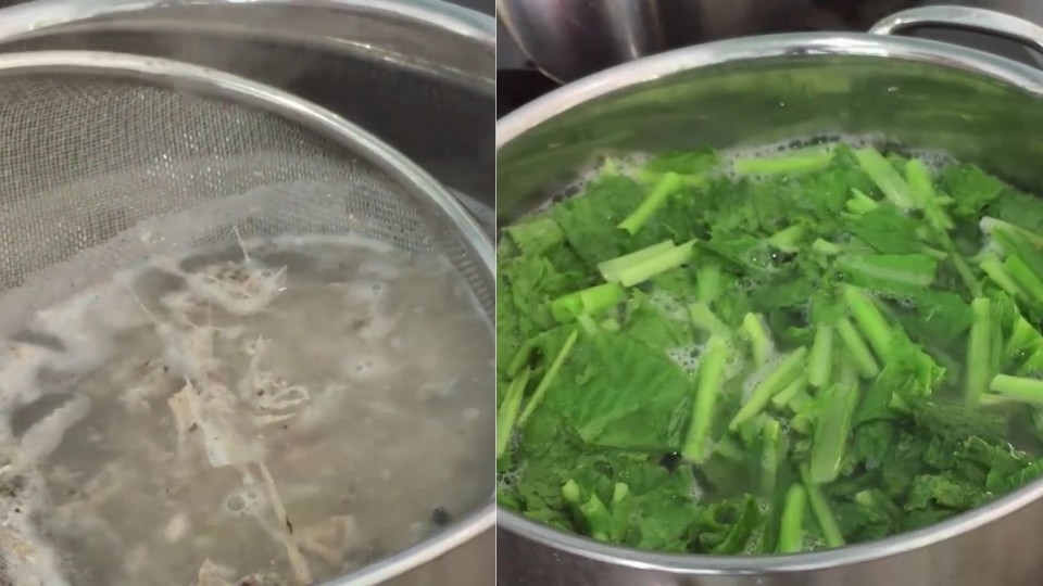 Làm nước dùng.