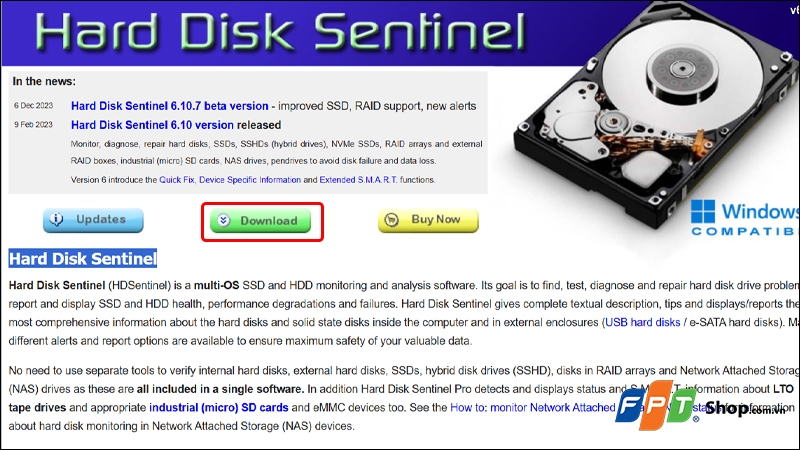 Hard Disk Sentinel là gì? - hình 5