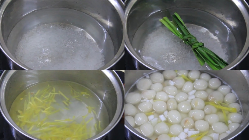 Cách nấu chè bột lọc 8