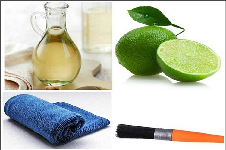 Dụng cụ cần chuẩn bị để vệ sinh bình thuỷ điện