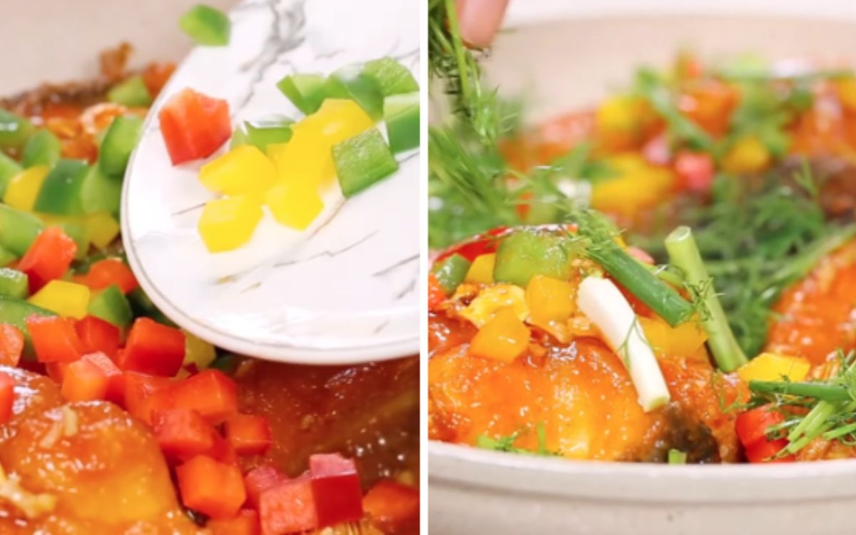 Làm nước sốt chua ngọt