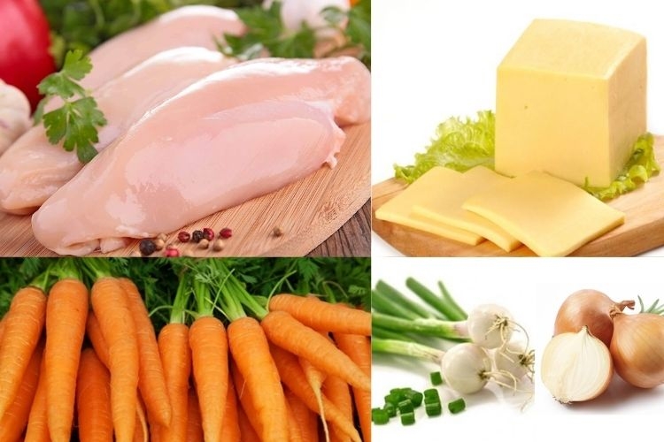 bánh gà phô mai (hình 1)