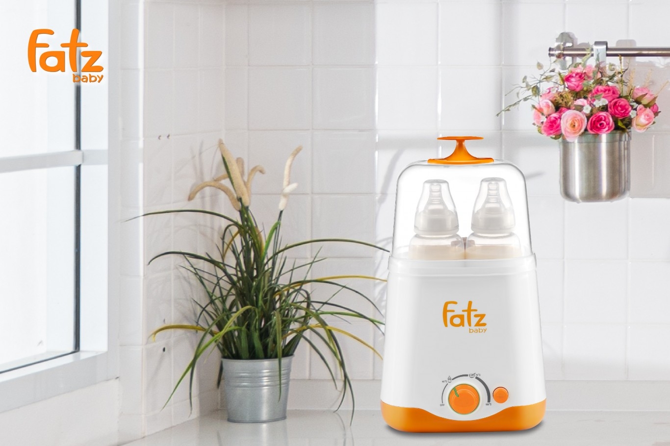 Máy hâm sữa Fatz Baby có nhiều tính năng và giá bán hợp lý