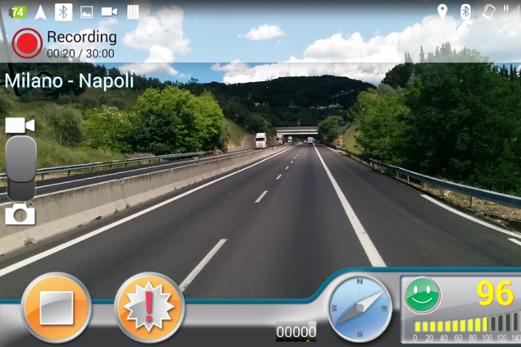 Những phầm mềm camera hành trình cho smartphone thông dụng nhất hiện nay - Hình 1