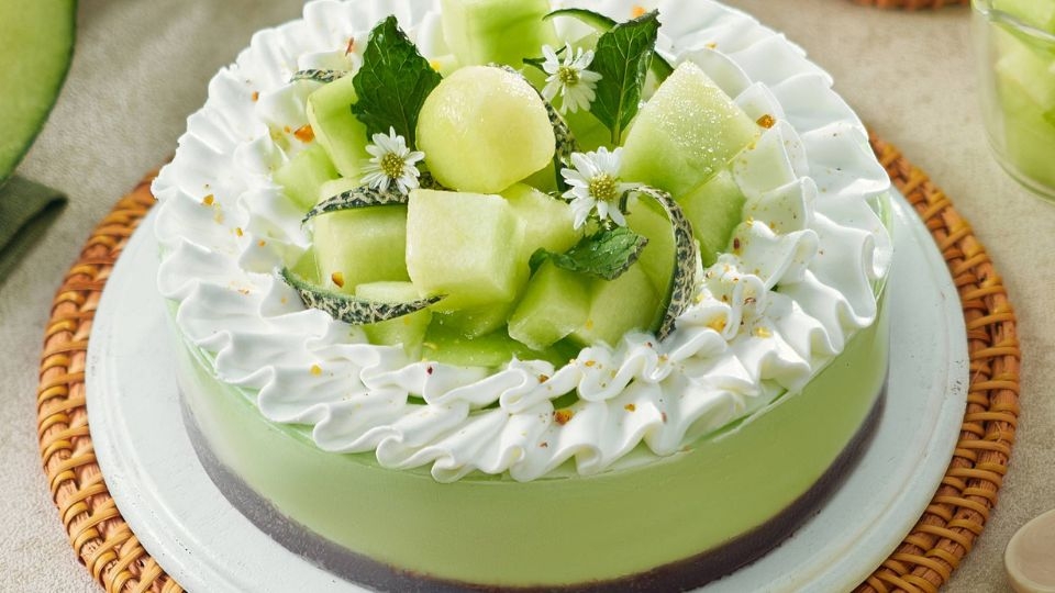 Bánh kem dưa lưới