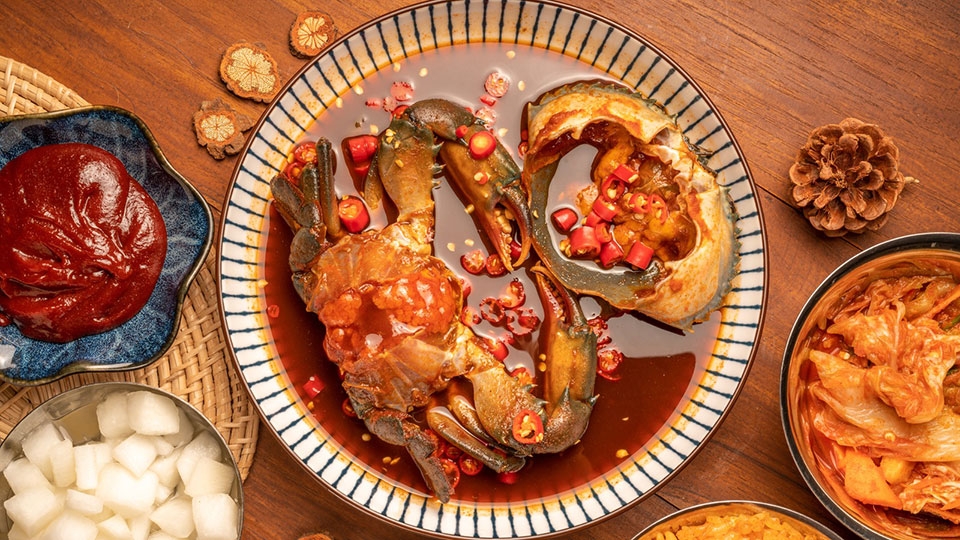 Món cua ngâm tương