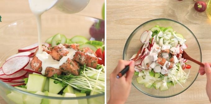 salad cá hồi - Ảnh 10