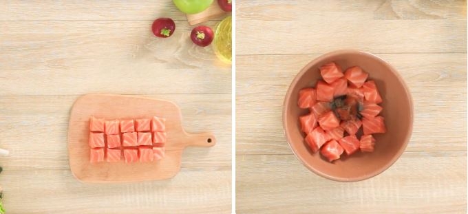 salad cá hồi - Ảnh 4