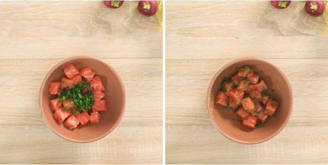 salad cá hồi - Ảnh 5