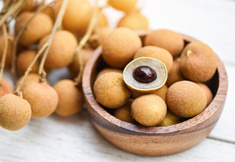 nhãn bao nhiêu calo