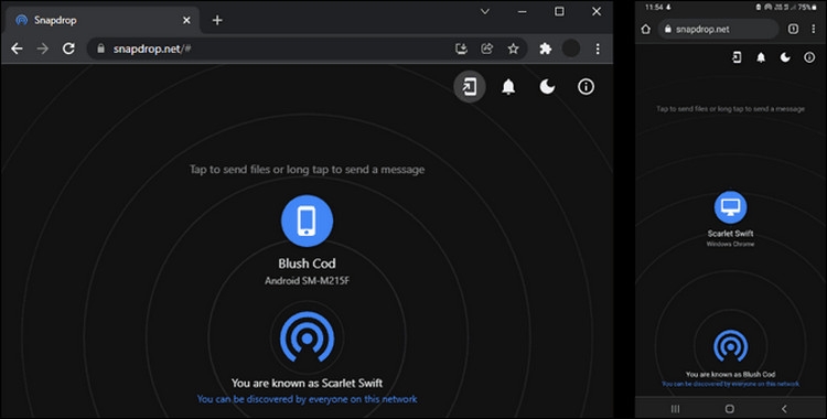 Snapdrop – Giải pháp chia sẻ dữ liệu đa nền tảng và đa thiết bị (2)