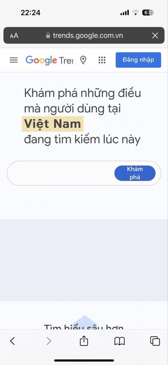 Bước 2. Truy cập vào website và bắt đầu khám phá