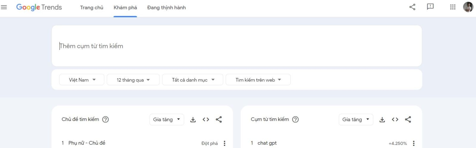 Bước 3: Lựa chọn quốc gia (tùy chọn)