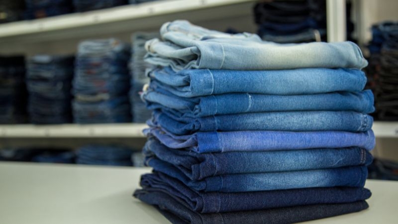 Sấy đồ jean ở mức thấp nhất