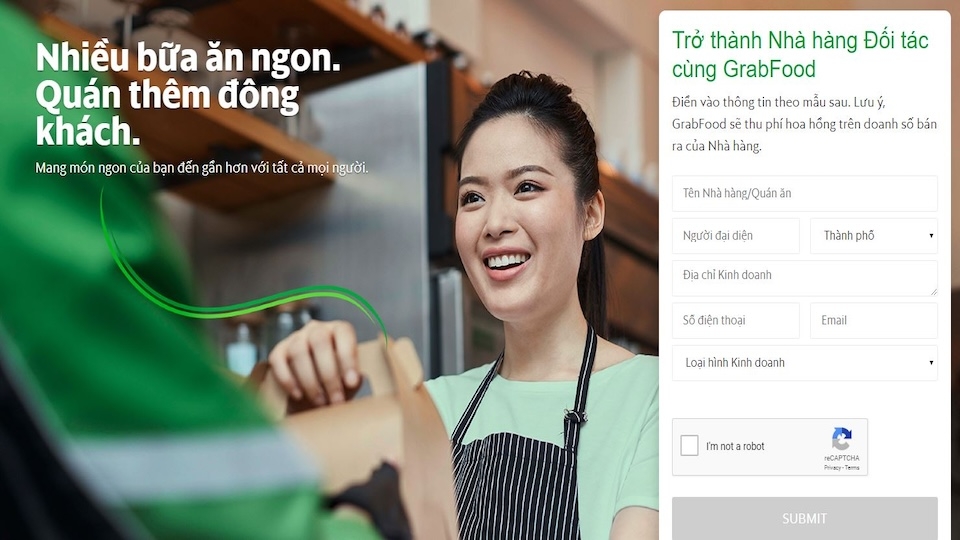Điền thông tin đăng ký