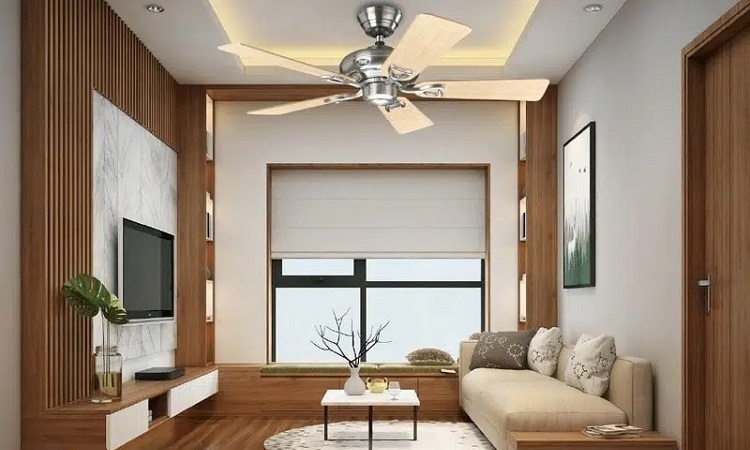 Quạt trần là giải pháp làm mát hiệu quả ở không gian lớn