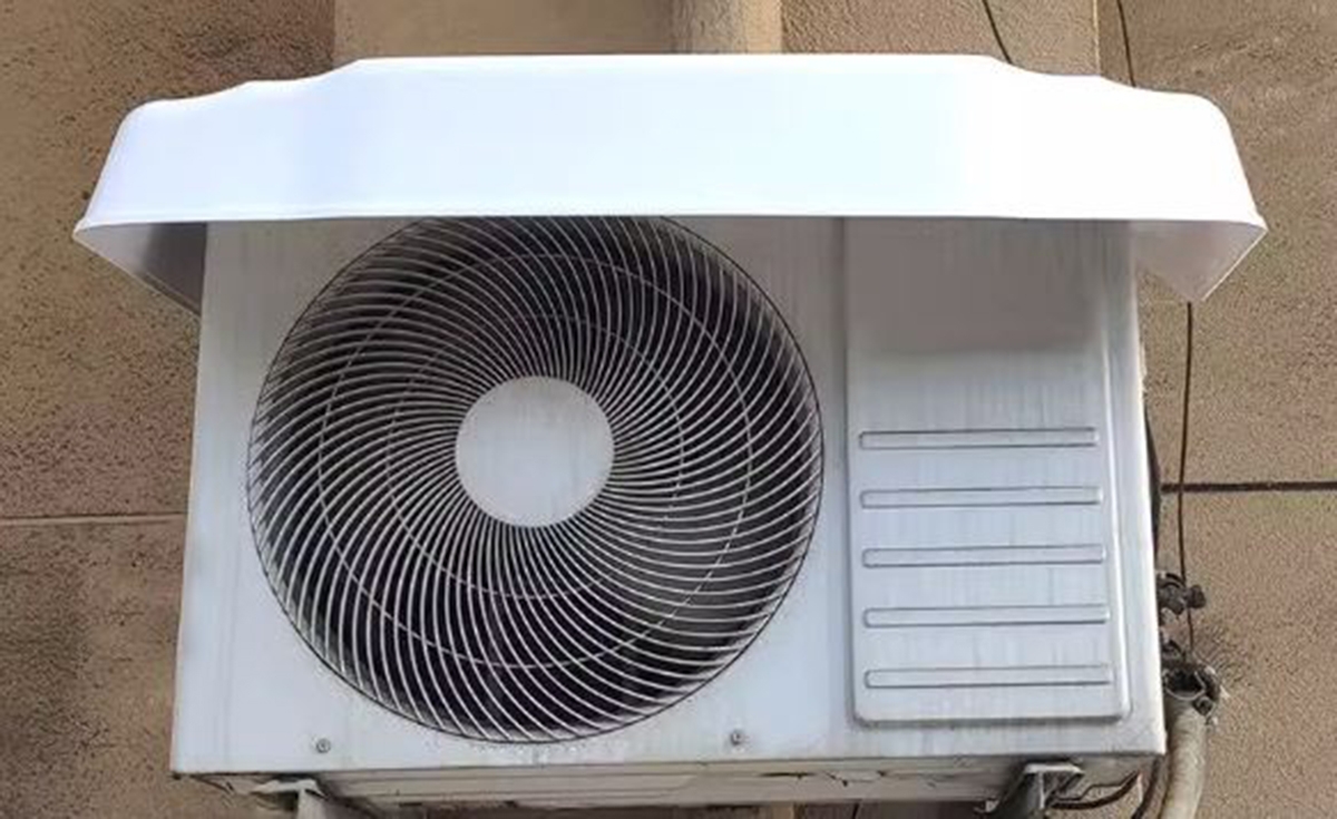 có nên che cục nóng máy lạnh - hình 2