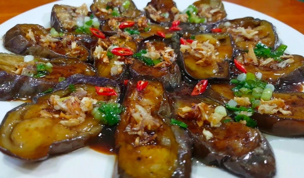 3 công thức nướng cà tím bằng nồi chiên không dầu siêu ngon, đơn giản, nhanh chóng 5
