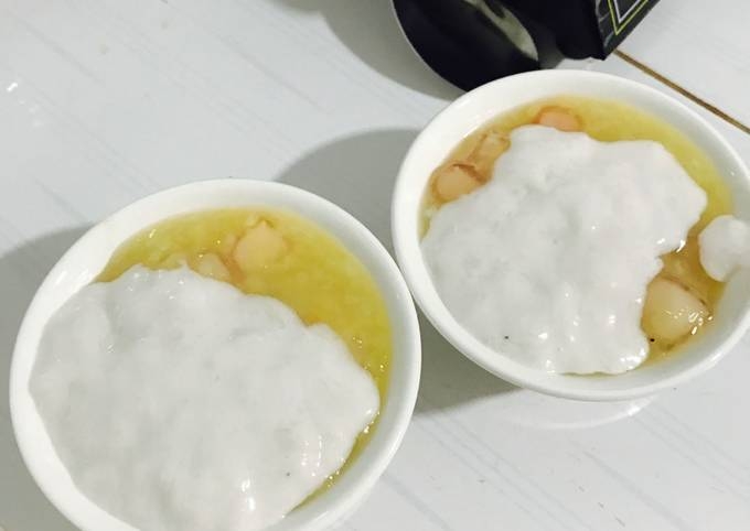 Món chè củ năng đậu xanh mát lành giải nhiệt ngày nắng