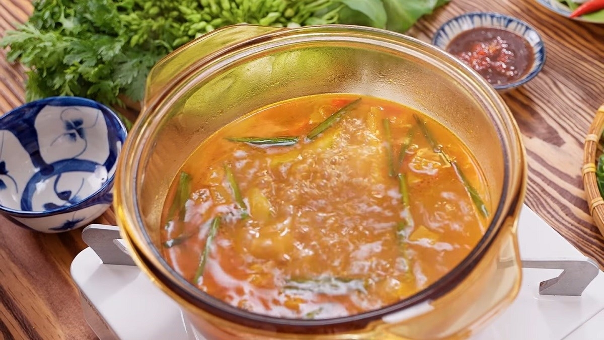 lẩu bò nhúng mắm ruốc - hình 7