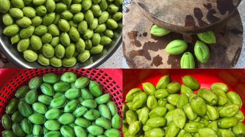 Cách làm mứt cà na ngâm đường 1