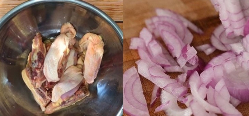 Gà kho tiêu hình 2