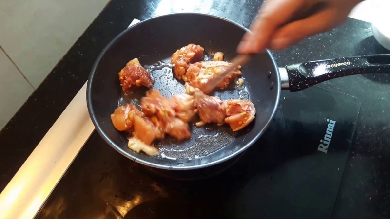 Gà kho tiêu hình 7