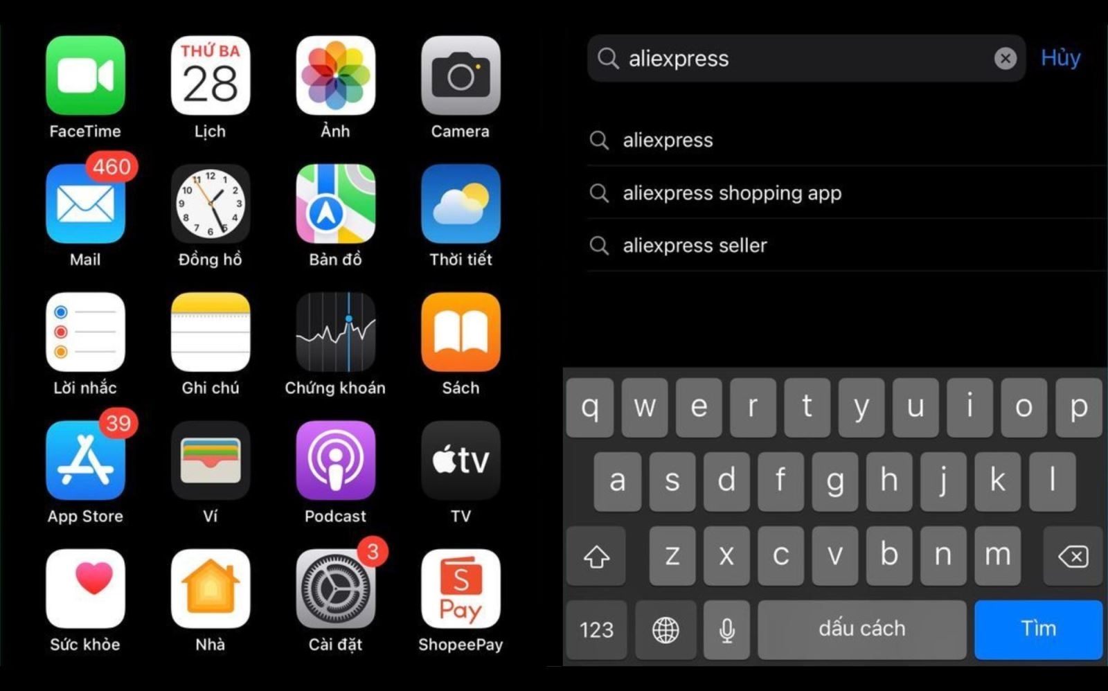 Tải AliExpress trên App Store