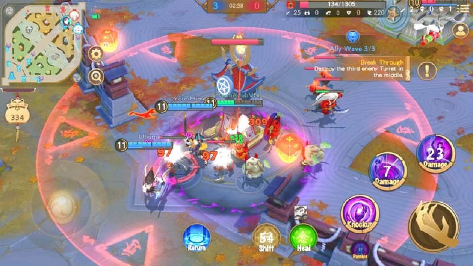 Đồ họa game Âm dương sư moba