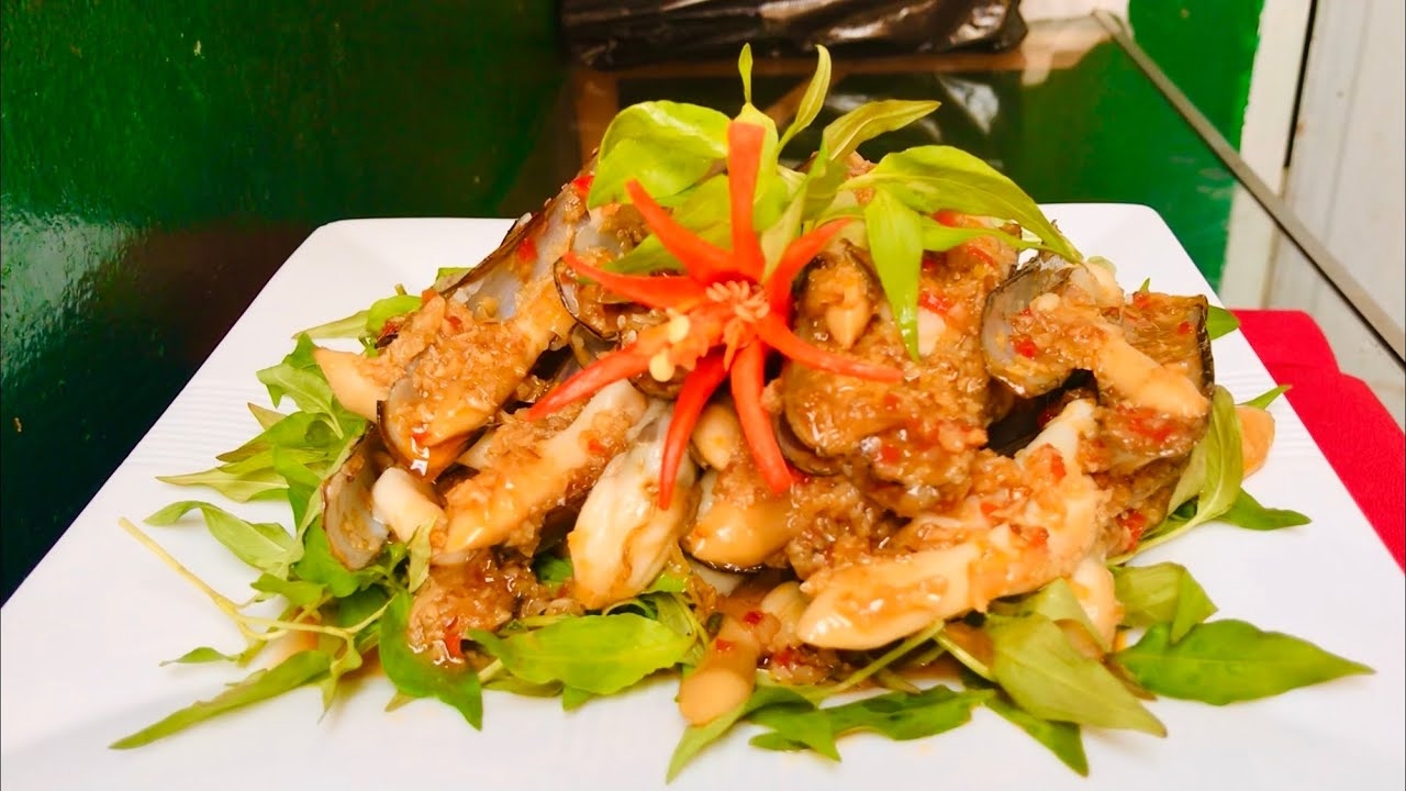 ốc móng tay xào bơ tỏi 1