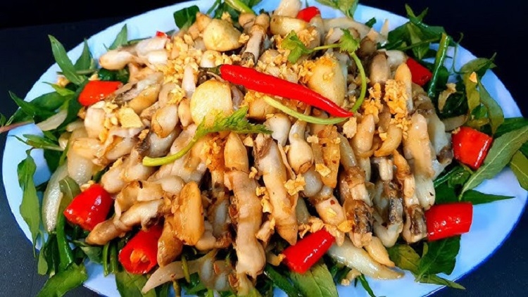 ốc móng tay xào bơ tỏi 10