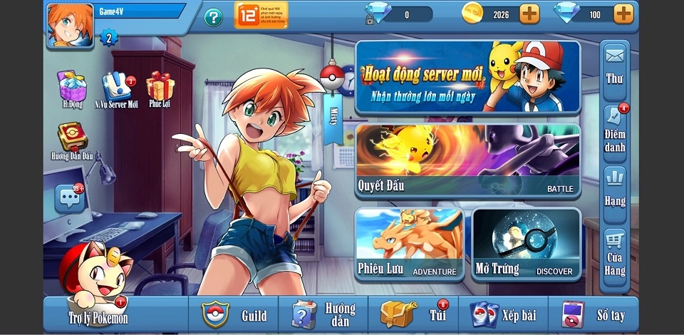 Các chế độ chơi trong game Bảo bối huyền thoại