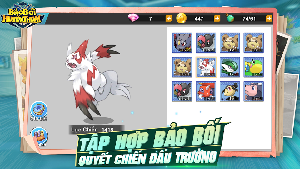 Cách chơi game Bảo bối huyền thoại