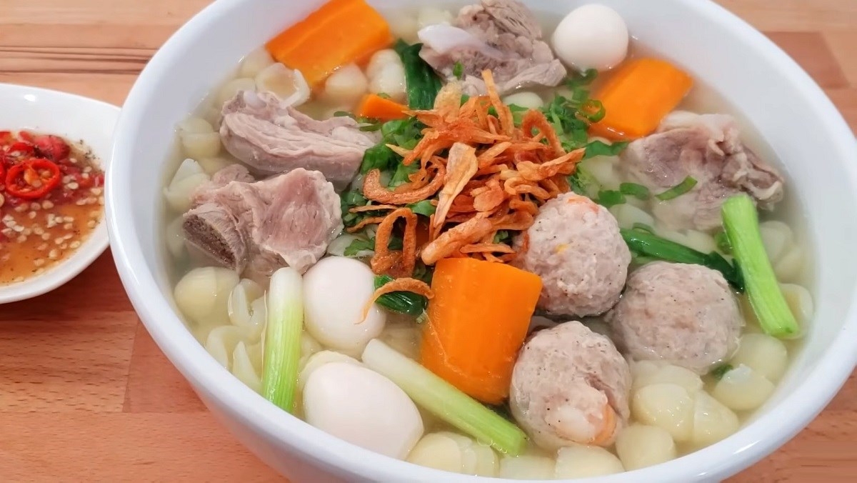 Cách nấu nui ngon 5
