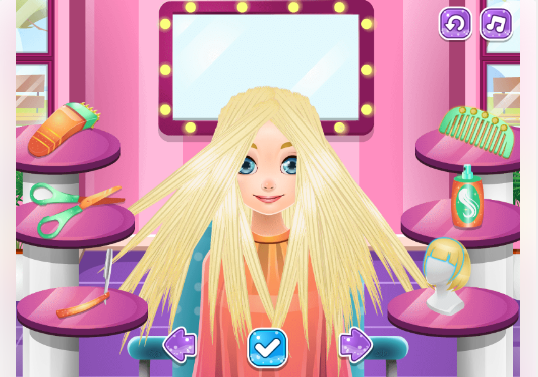 Blonde Sofia Haircut