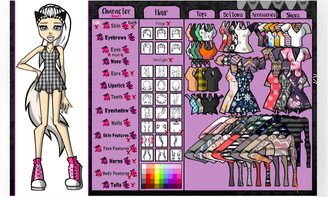 Monster High Character Creator