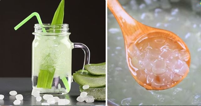 cách làm nước nha đam - Ảnh 9