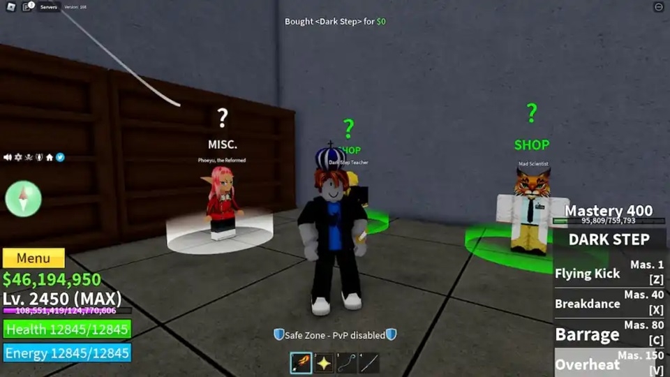 Lấy tộc Cyborg trong Blox Fruit có phải tiêu tốn Beli không?