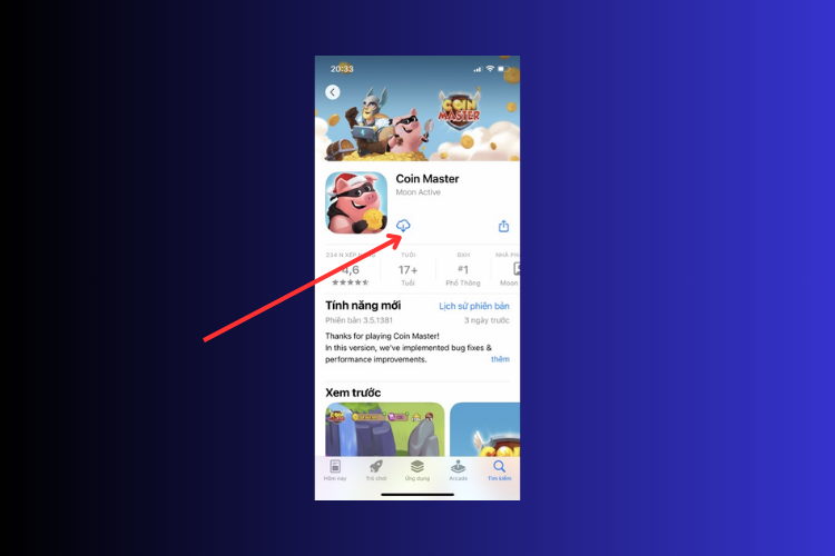 Tải Coin Master trên điện thoại iOS 2