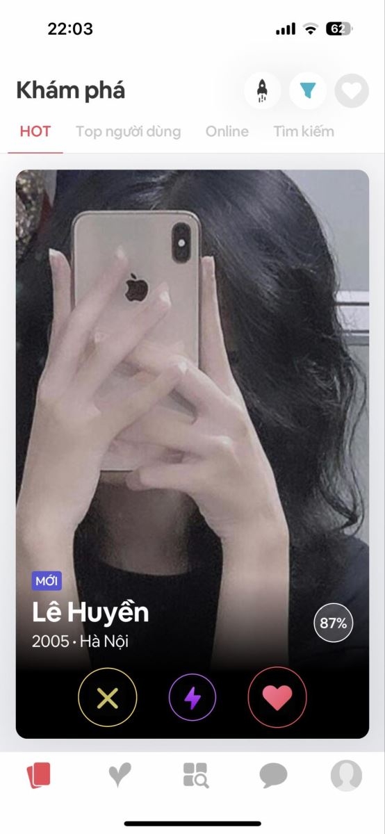 Bắt đầu khám phá, tìm kiếm những người bạn mới thôi!