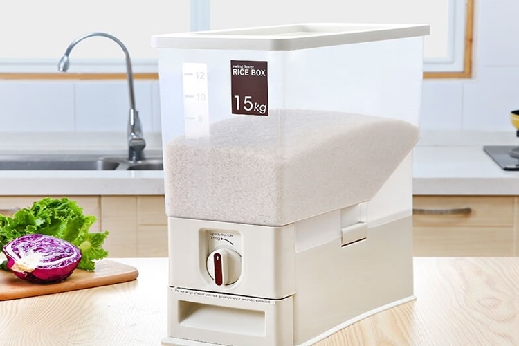 Thùng đựng gạo thông minh là gì? Tìm hiểu cấu tạo và nguyên lý hoạt động của thùng gạo thông minh 5