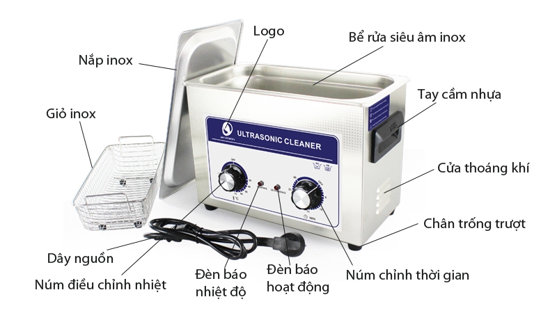 Máy rửa bát sóng siêu âm là gì? Tìm hiểu cấu tạo và một số lưu ý khi sử dụng - Hình 2