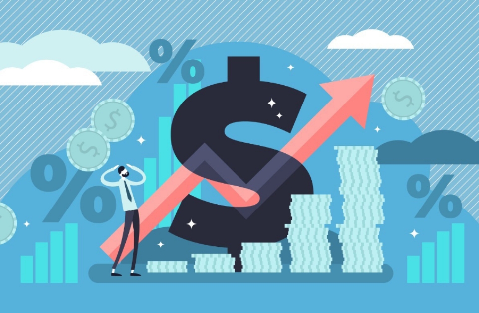 Lạm phát tăng lên do tiền tệ