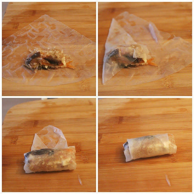 cách làm chả giò tôm thịt - ảnh 4