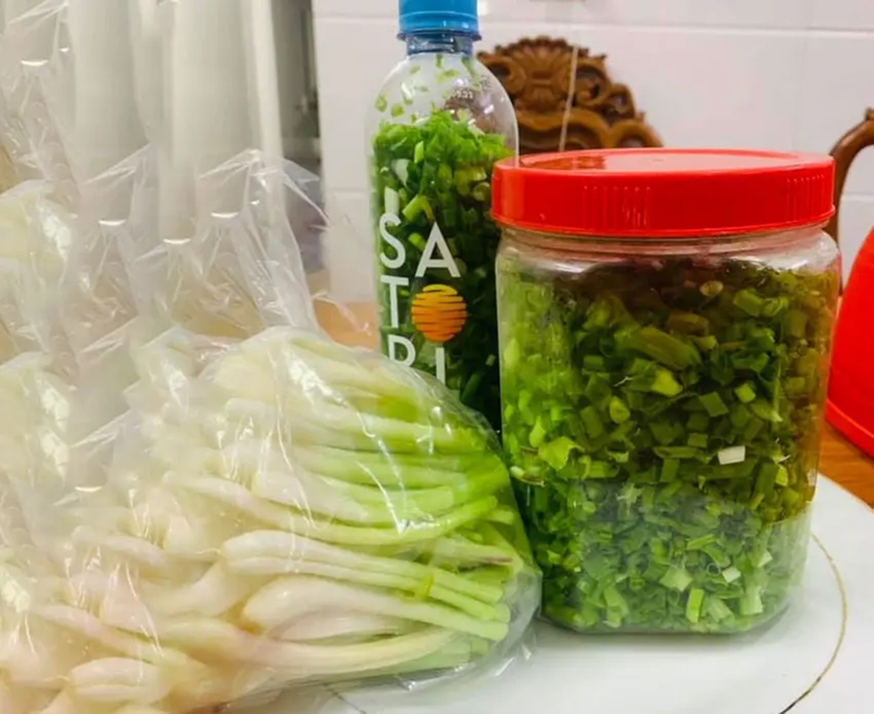 Cách bảo quản hành lá - Ảnh 07