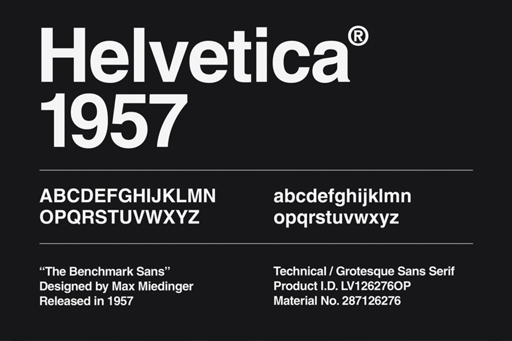 Font Helvetica - biểu tượng của sự tối giản và tính thời thượng