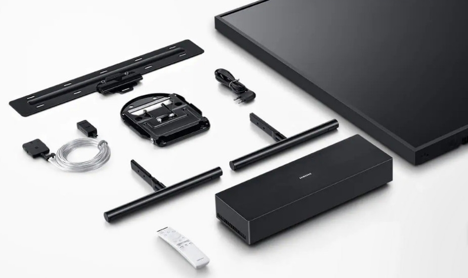 tivi khung tranh chân đế linh hoạt